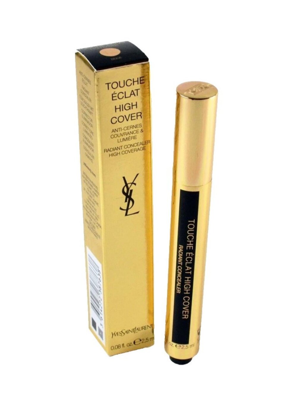 Yves Saint Laurent Touche Éclat High Cover Radiant Concealer 1 Full Coverage
